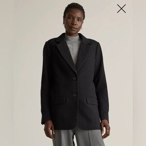 Quince Classic Black Blazer